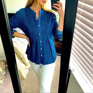 Denim Patterned Tunic
